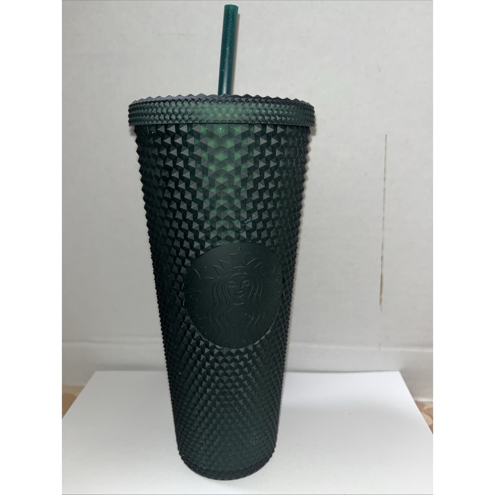 Starbucks 2021 Winter Holiday Jeweled Tumbler Cold‎ Cup 24oz, Green IN HAND